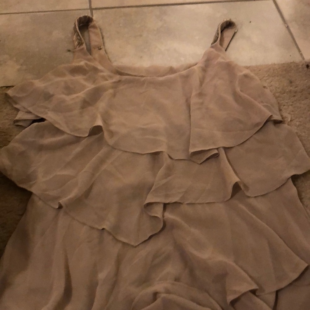 Tiered cocktail dress